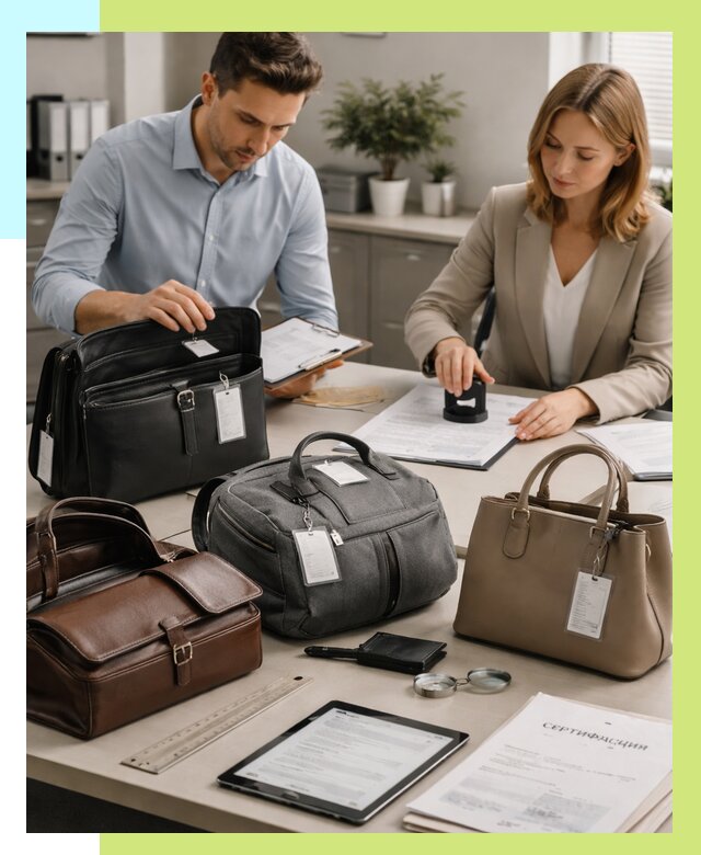 Сертификация сумок в Темрюке от 7720 руб. | Алешин-Тмр