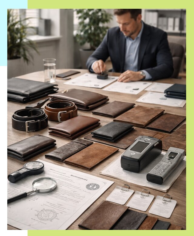 Сертификация кожаных изделий в Темрюке от 12352 р. | Алешин-Тмр