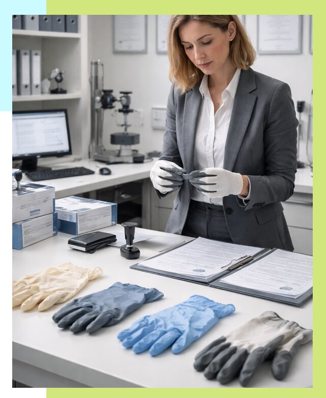 Сертификация перчаток в Темрюке от 8749 р. | Алешин-Тмр