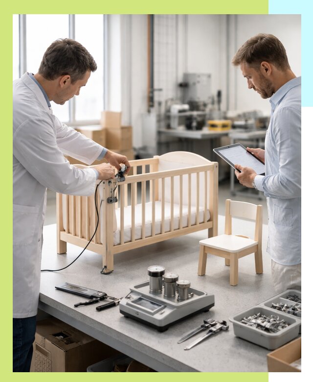 Сертификация детской мебели и проверка безопасности в Темрюке