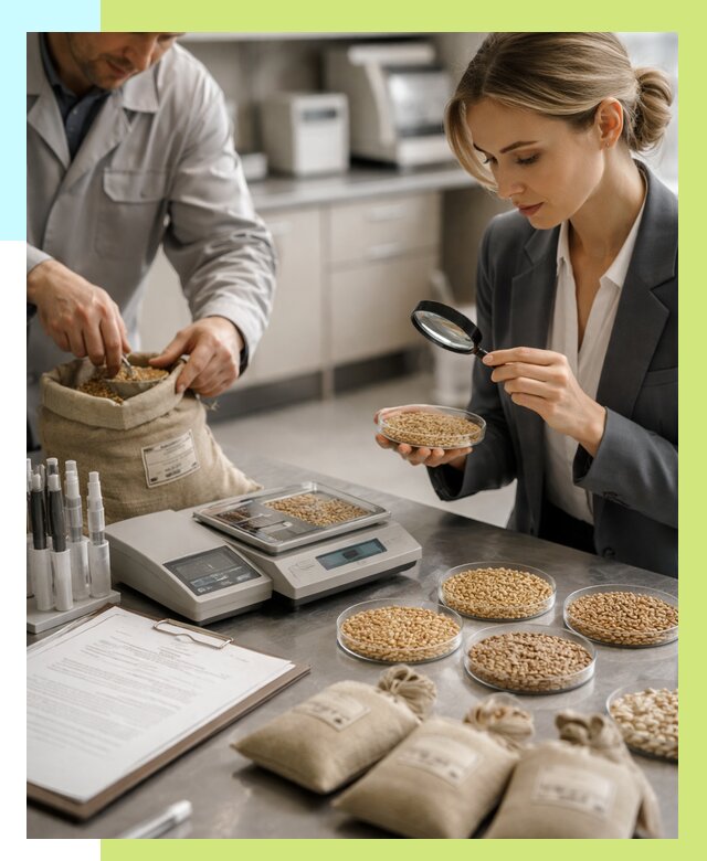 Сертификация зерна в Темрюке по цене от 15440 р. | Алешин-Тмр