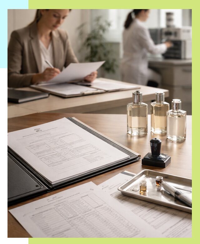 Сертификация парфюмерии в Темрюке от 15440 р. | Алешин-Тмр