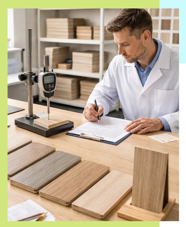 Сертификация ламината с испытаниями и оформлением документов в Темрюке