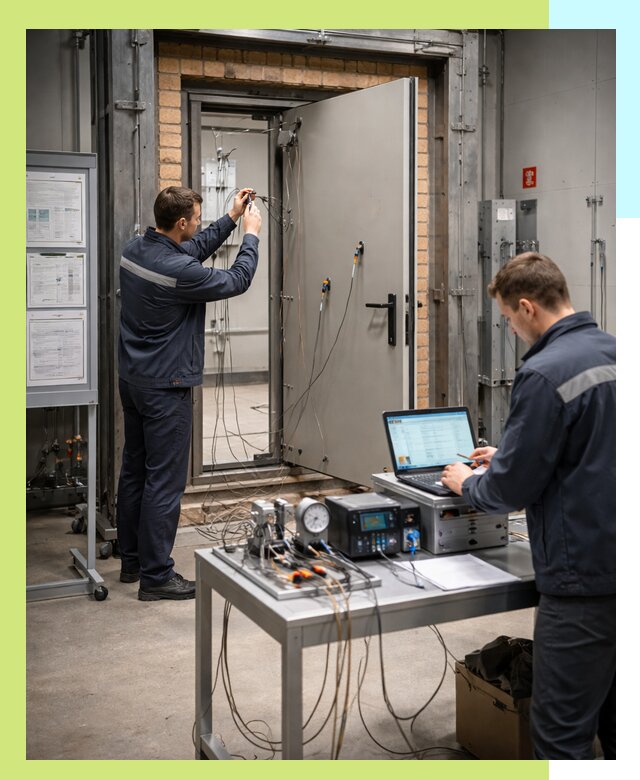 Сертификация противопожарных дверей в Темрюке по ГОСТ и ТР