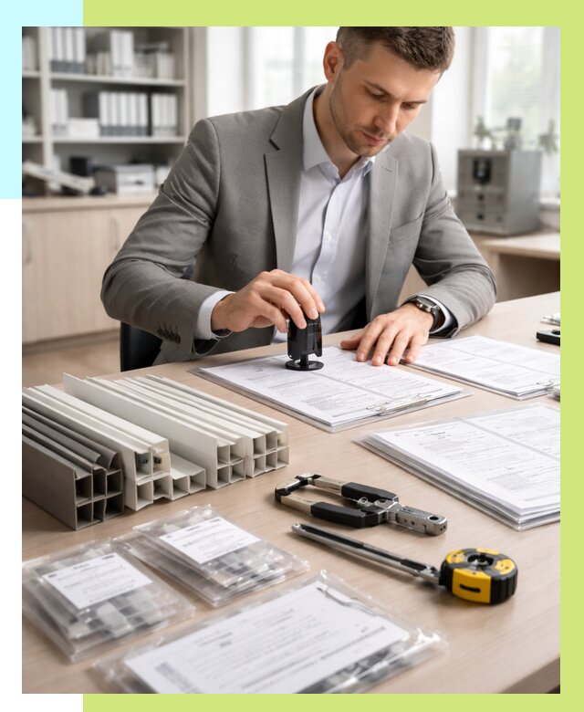 Сертификация ПВХ продукции в Темрюке от 8749 р., Алешин-Тмр