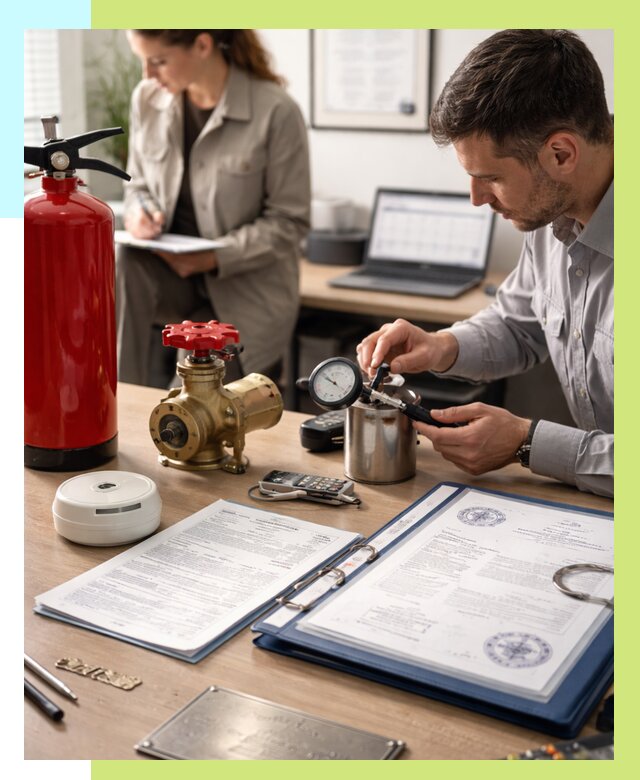 Сертификация пожарного оборудования в Темрюке от 15440 р.|Алешин-Тмр