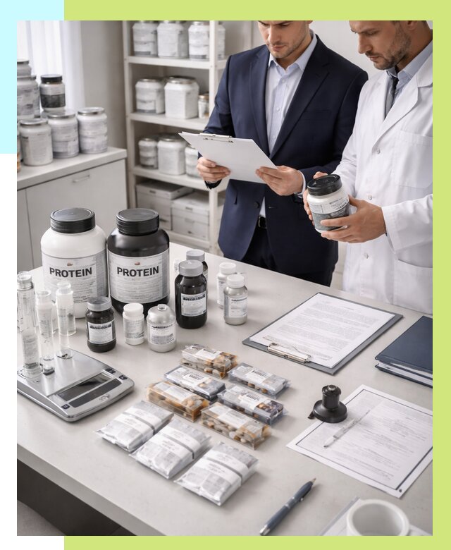 Сертификация спортивного питания в Темрюке от 15440 р., Алешин-Тмр