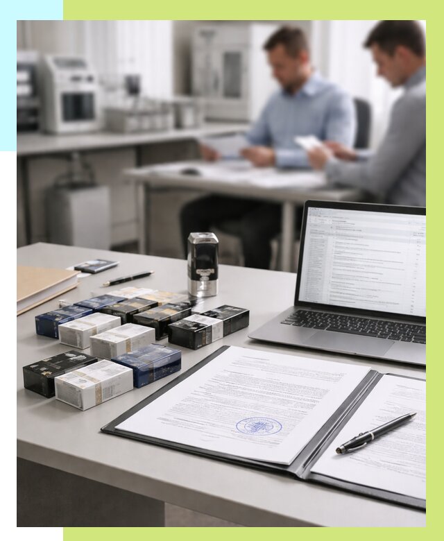 Сертификация сигарет под ключ в Темрюке от 46319 р. | Алешин-Тмр