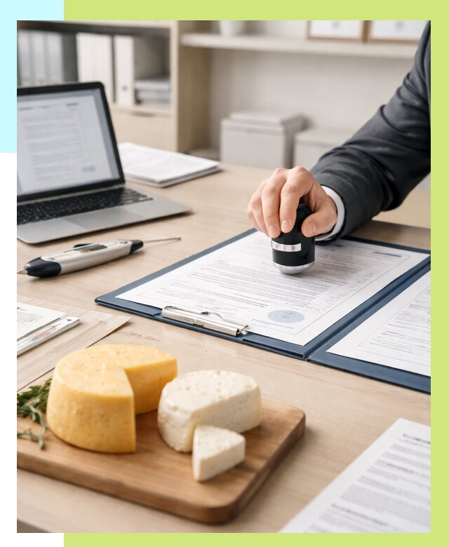 Сертификация сыров в Темрюке от 15440 р | Сертификат на сыр Алешин-Тмр