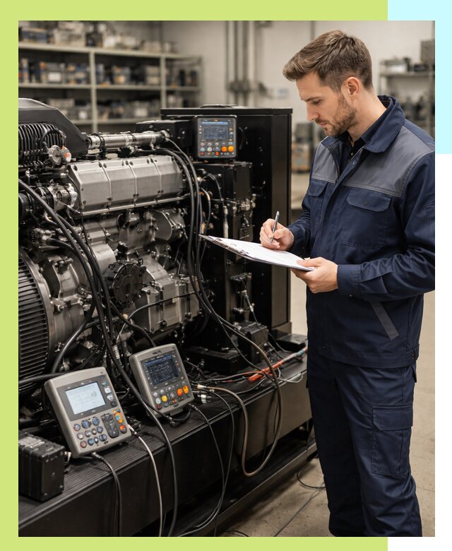 Сертификация дизельных генераторов и их оборудования в Темрюке
