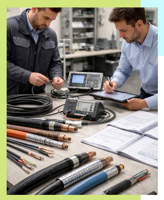 Сертификация кабеля и электропроводки в Темрюке под ключ