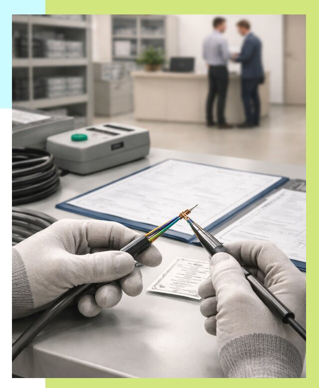 Сертификация провода в Темрюке от 18527 р. в Алешин-Тмр