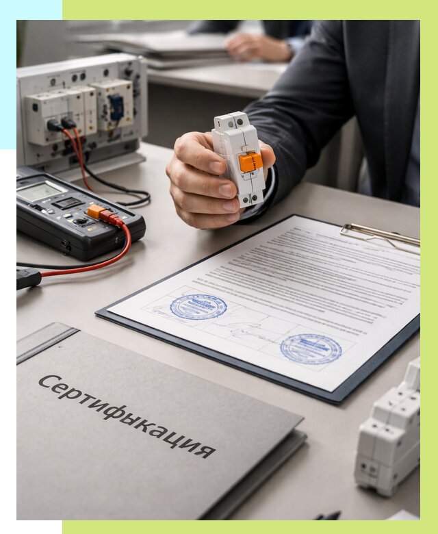 Сертификация выключателей под ключ в Темрюке от 15440 р. | Алешин-Тмр
