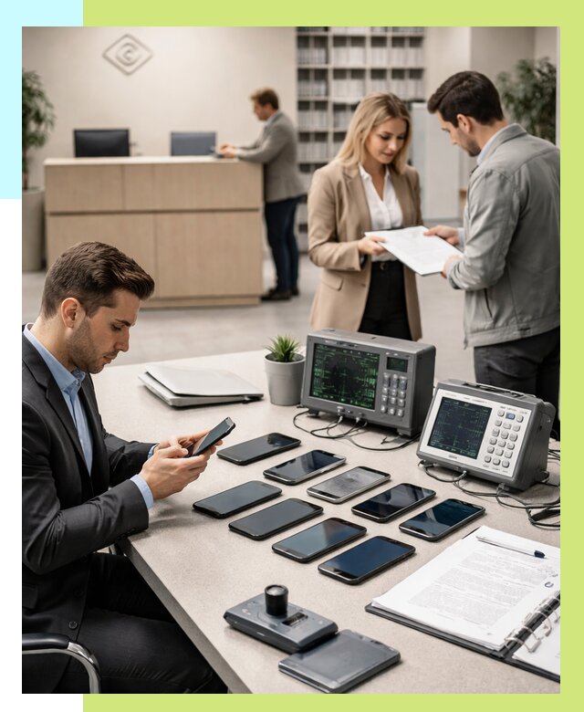 Сертификация телефонов в Темрюке от 25733 р. под ключ | Алешин-Тмр