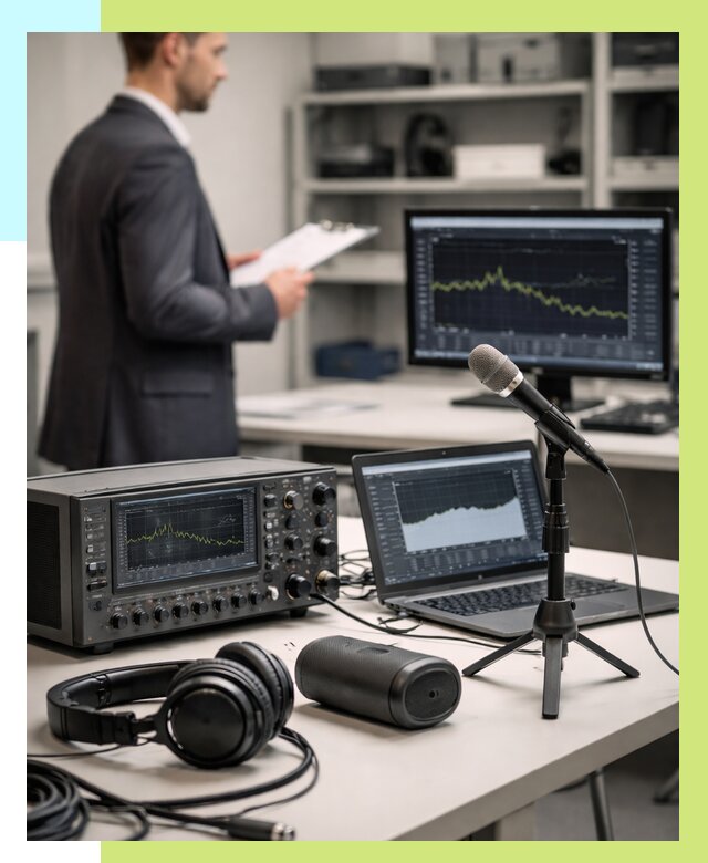 Сертификация аудиотехники в Темрюке от 15440 р., Алешин-Тмр