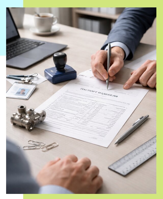 Паспорт изделия, технический паспорт в Темрюке от 4632 р. |Алешин-Тмр