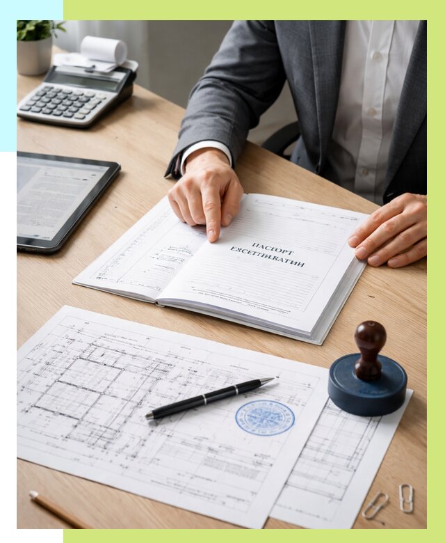 Паспорт эксплуатации в Темрюке под ключ от 4632 р. Алешин-Тмр