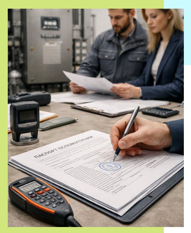 Оформление паспорта эксплуатации оборудования в Темрюке