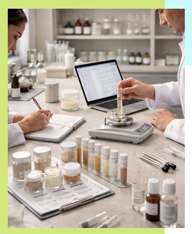 Разработка рецептуры продукции и технологических карт в Темрюке