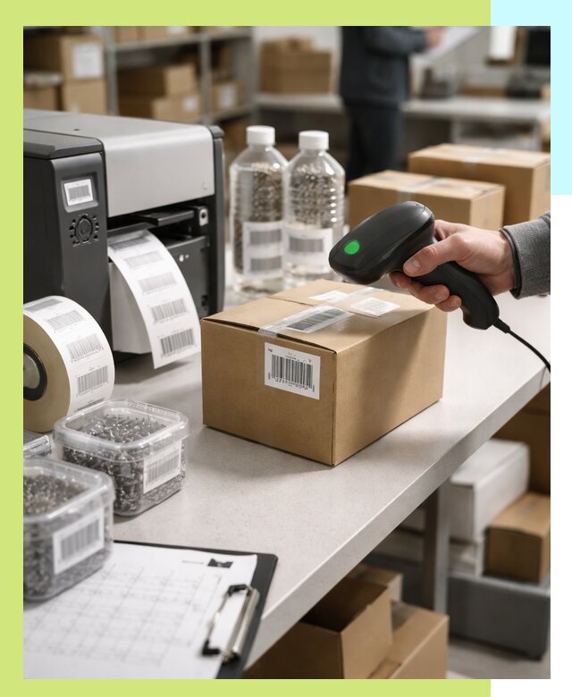 Штрихкодирование продукции и маркировка для продажи в Темрюке
