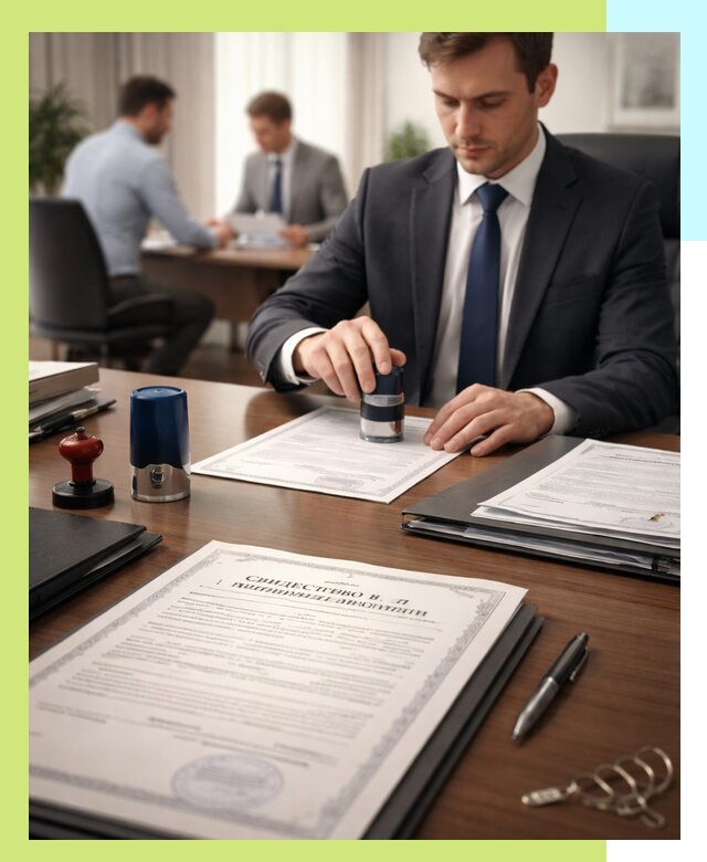 Оформление свидетельства о государственной регистрации в Темрюке