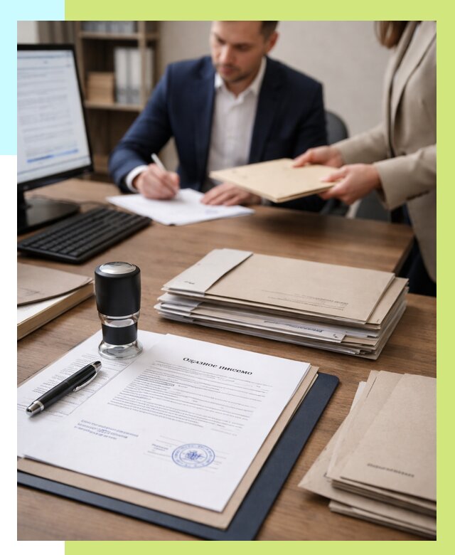 Отказное письмо для таможни в Темрюке от 3088 р, Алешин-Тмр