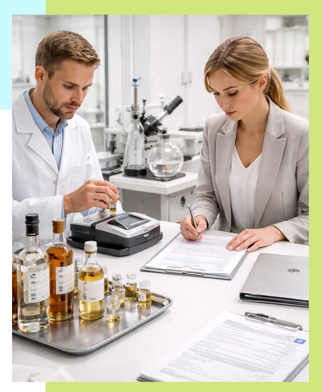 Заключение о спиртосодержании в Темрюке, от 5147 р., Алешин-Тмр