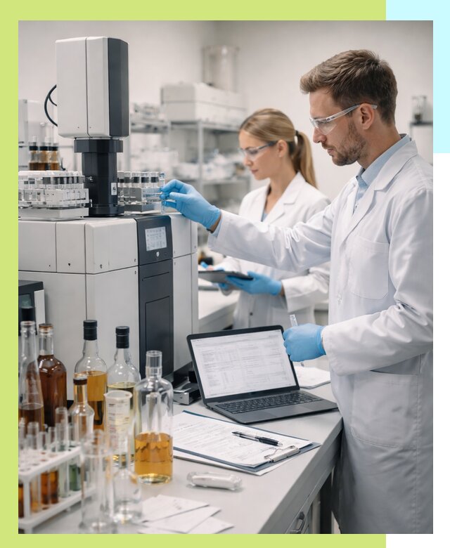 Выдача заключения о спиртосодержании продукции в Темрюке