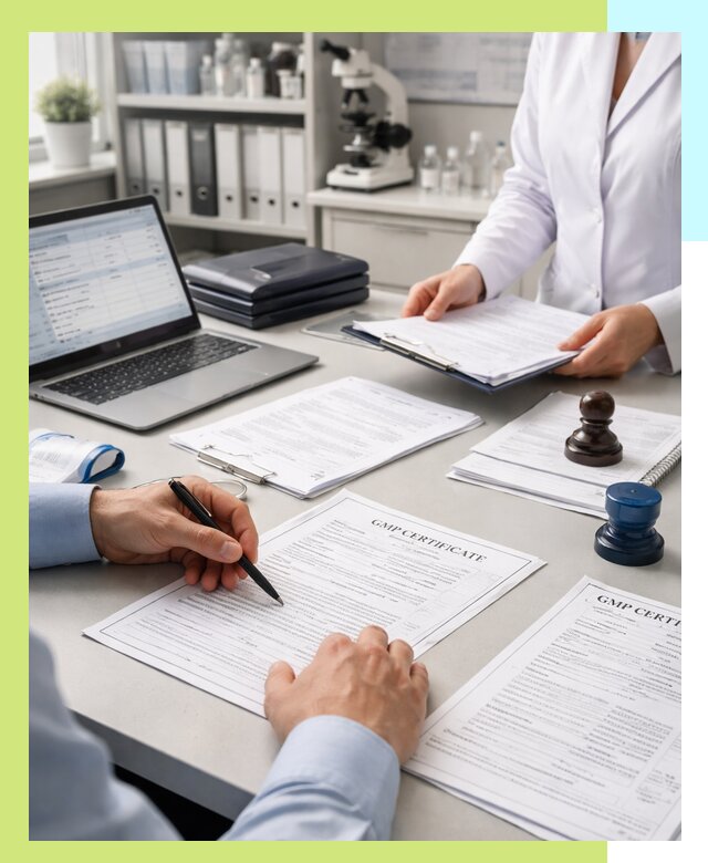 Оформление сертификата GMP в Темрюке для фармпроизводства