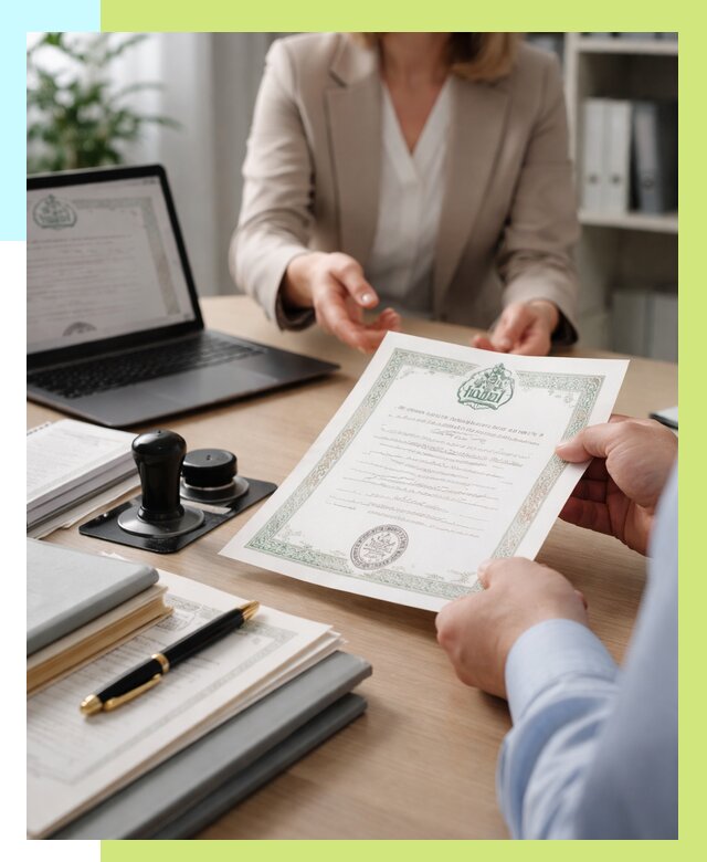 Халяль сертификат в Темрюке, получить от 15440 р. | Алешин-Тмр