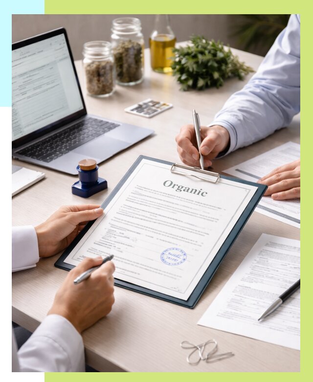 Оформление сертификат органик в Темрюке от 30879 р. | Алешин-Тмр