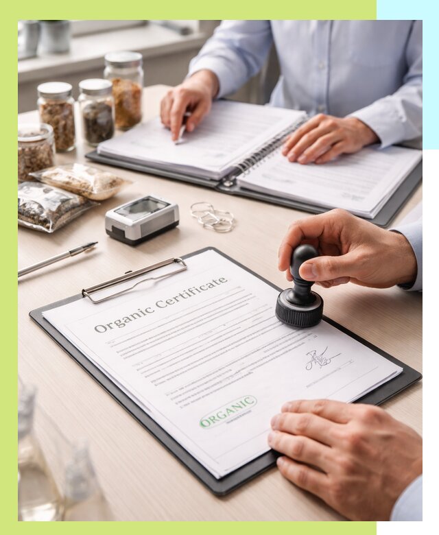 Получение органик сертификата для продукции в Темрюке