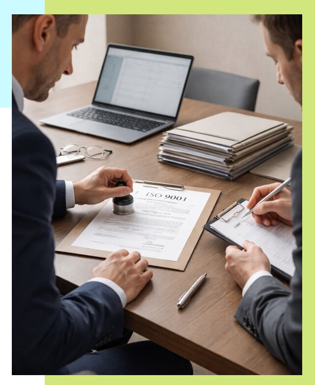 Сертификат ISO 9001 в Темрюке купить от 82344 р. | Алешин-Тмр