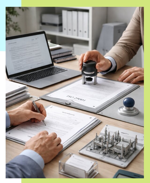 Сертификат ISO 29001 в Темрюке под ключ от 77198 р. | Алешин-Тмр