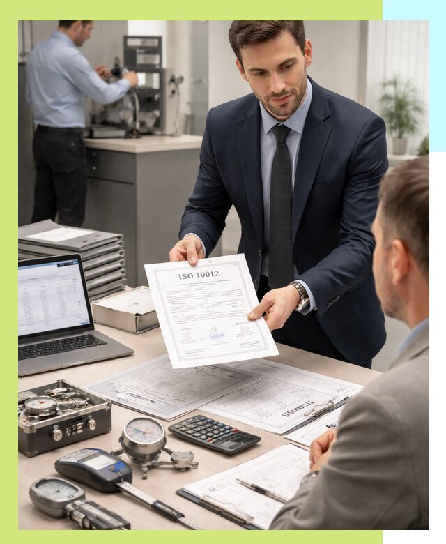 Выдача сертификата ISO 10012 по требованиям метрологии в Темрюке
