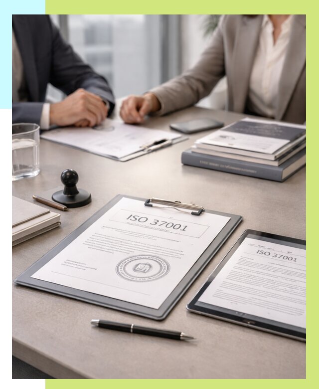 Сертификат ISO 37001 в Темрюке оформить от 123516 р. Алешин-Тмр