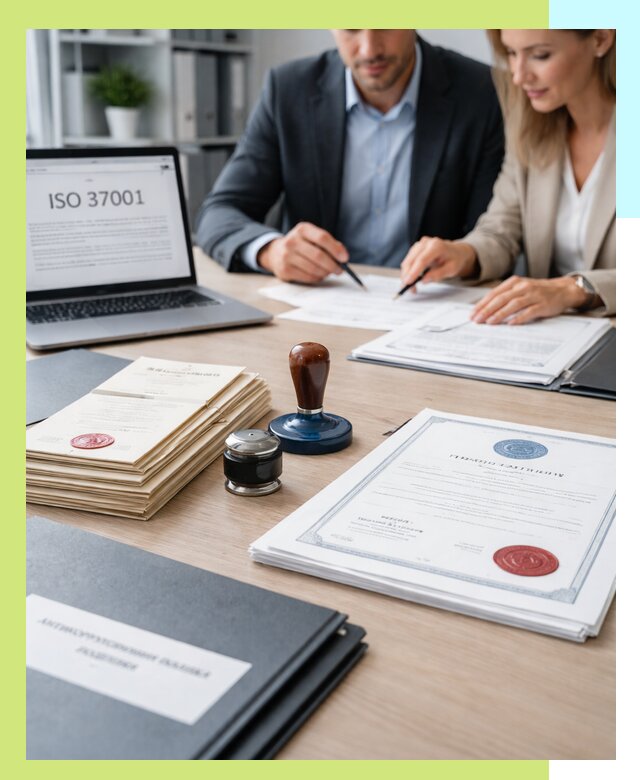 Получение сертификата ISO 37001 по системе борьбы с коррупцией в Темрюке